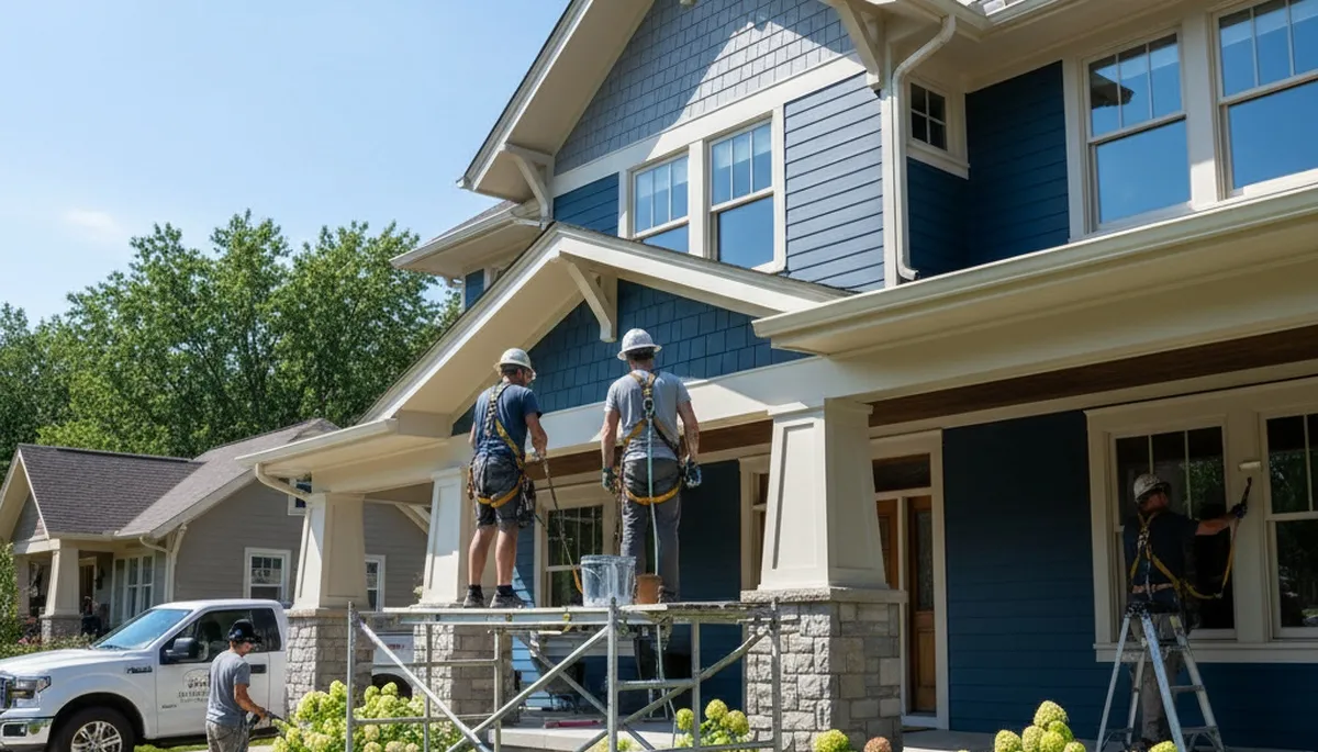 Indianapolis, IN painting contractors providing professional interior and exterior house painting services